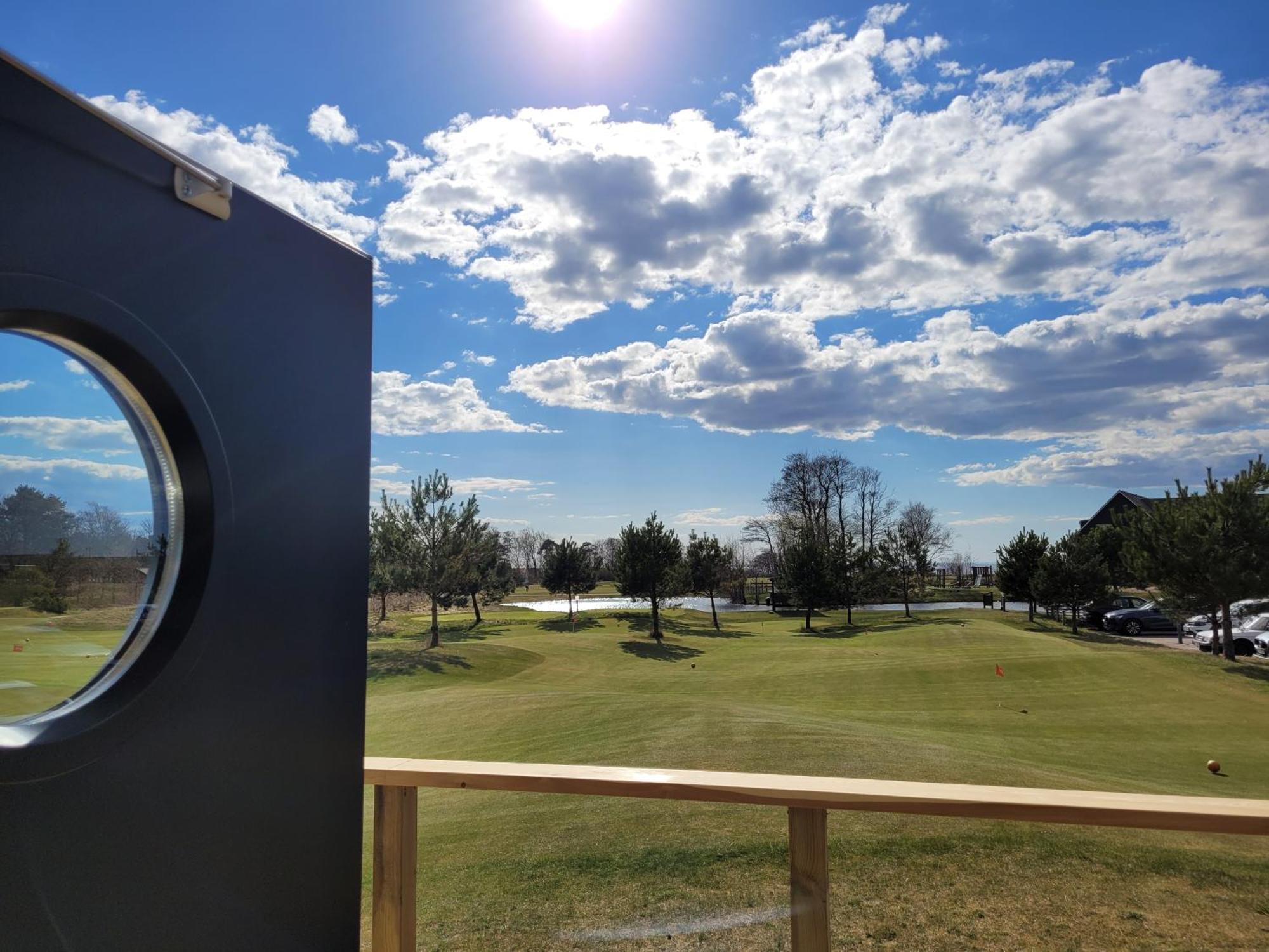 Halmstad Golfarena Stugor Exterior foto